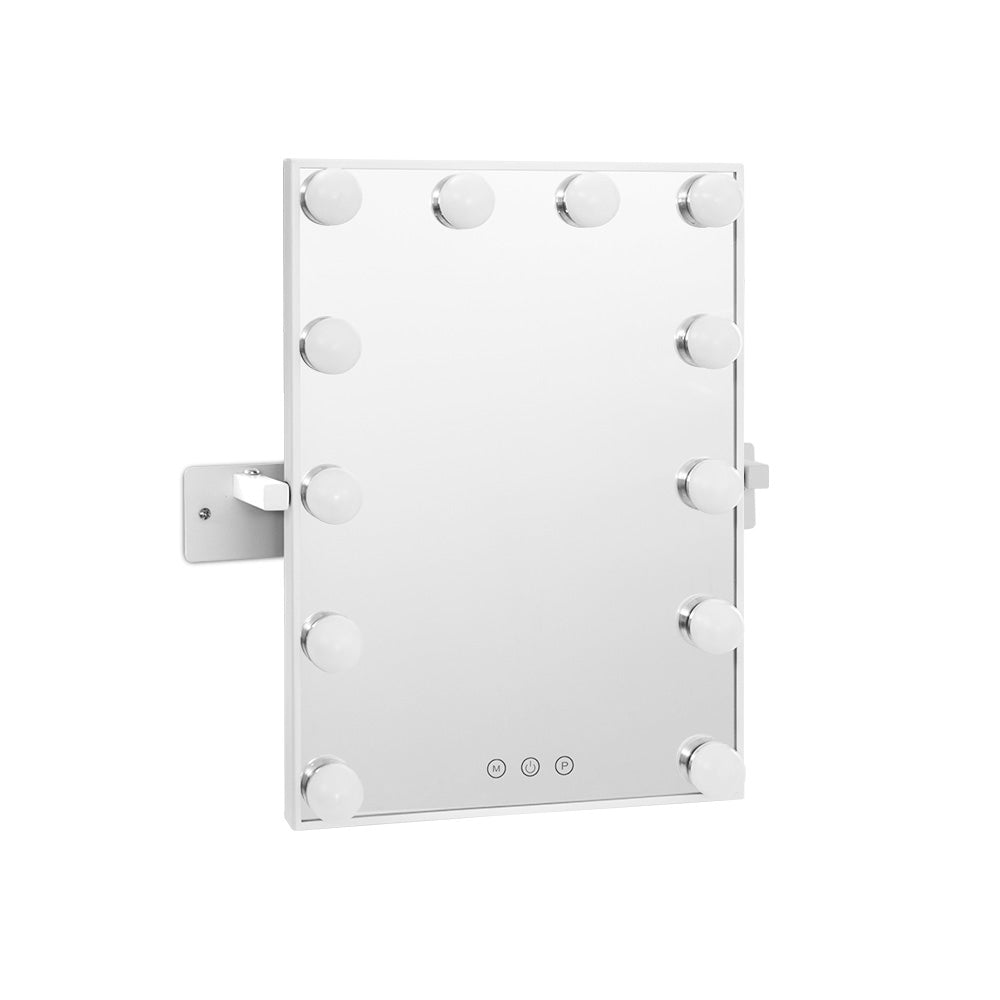 Glamourous LED Makeup Vanity Mirror with Adjustable Lighting and 360° Rotation