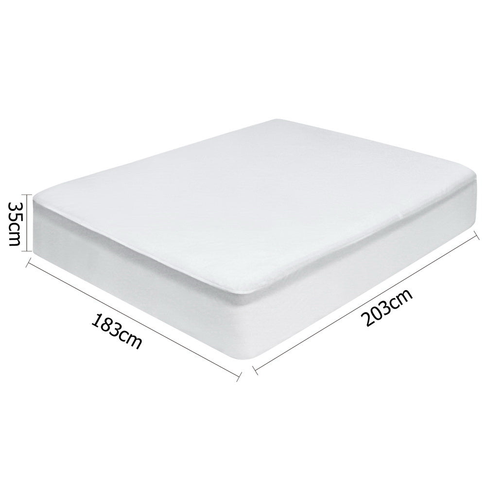 Giselle Bedding King Size Eco-Friendly Waterproof Bamboo Mattress Cover