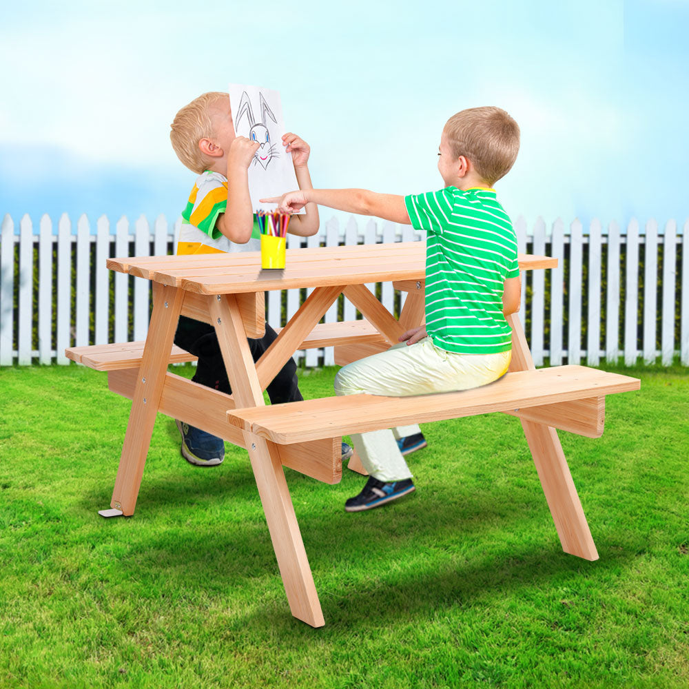 Keezi Children’s Picnic Table and Bench Set
