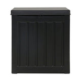 Gardeon 80L Weatherproof Garden Storage Bench - Multi-Purpose Tool & Toy Organizer - Side View