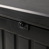 Gardeon 80L Weatherproof Garden Storage Bench - Multi-Purpose Tool & Toy Organizer - 45-Degree Angle