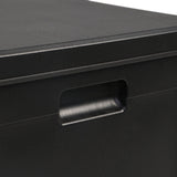 Gardeon 80L Weatherproof Garden Storage Bench - Multi-Purpose Tool & Toy Organizer - Close-Up Angle