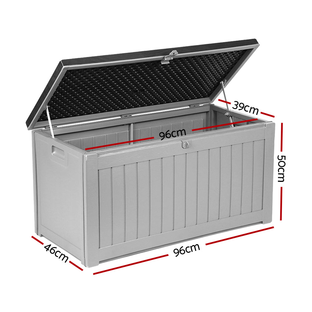 Gardeon Multifuntional Outdoor Storage Bench with 190L Capacity