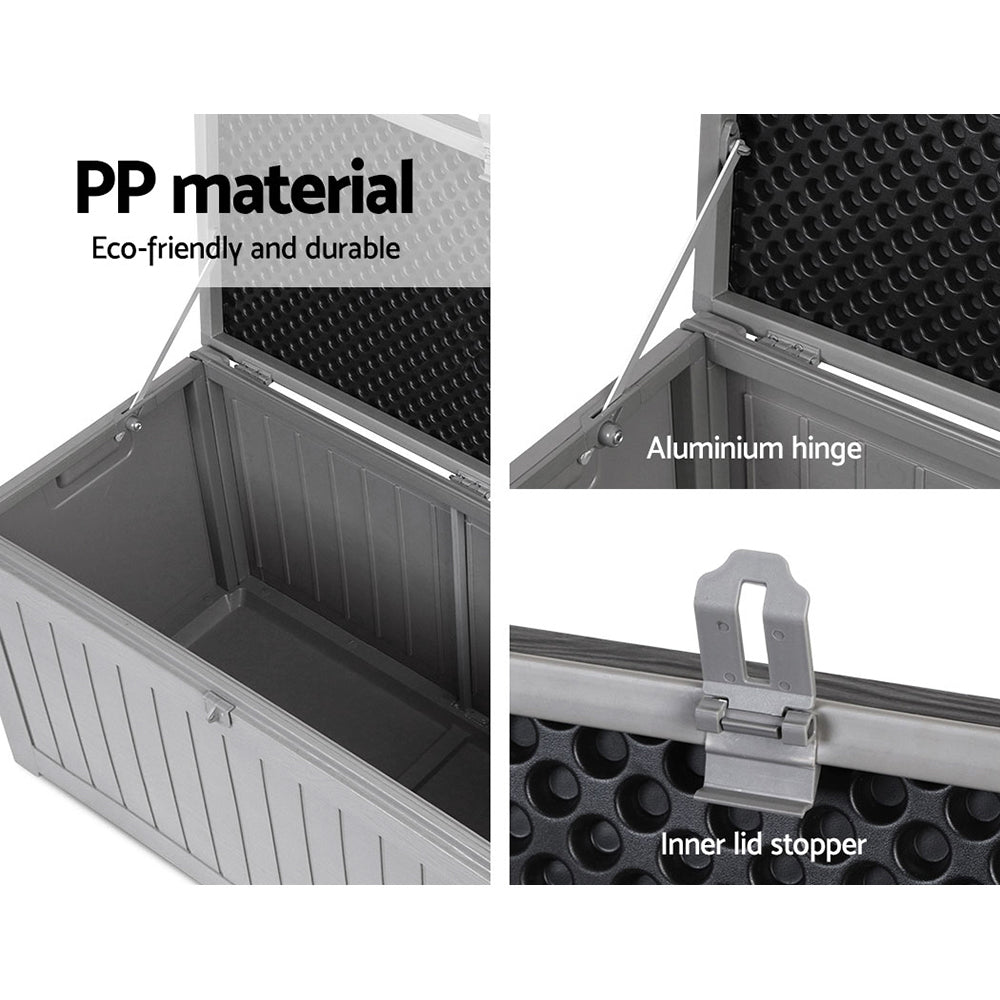 Gardeon Multifuntional Outdoor Storage Bench with 190L Capacity