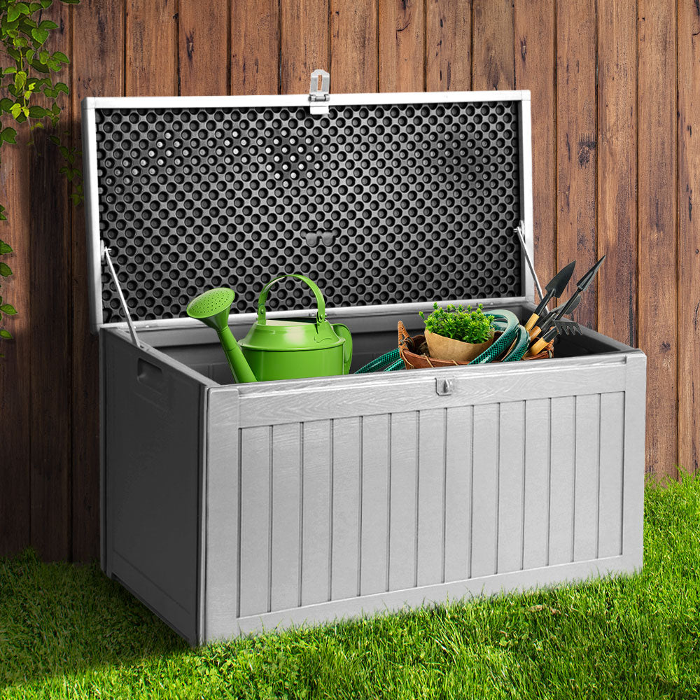 Gardeon Multifuntional Outdoor Storage Bench with 190L Capacity
