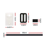 Aquabuddy Pool Cover Roller Attachment Swimming Pool Reel Straps Kit 8PCS - Front View