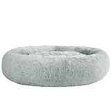 i.Pet Extra Large Light Grey Pet Bed for Dogs and Cats - 110cm Comfort Zone - Front View