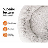 Extra Large i.Pet Calming Pet Bed for Dogs and Cats - Comfy, Washable, and Flea-Resistant 110cm - 45-Degree Angle