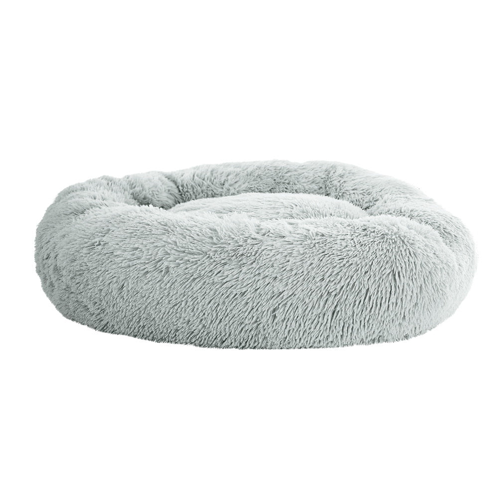 Light Grey Large i.Pet Pet Bed for Dogs and Cats - 90cm Comfort Design