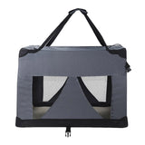 i.Pet Pet Carrier Soft Crate Dog Cat Travel 82x58CM Portable Foldable Car XL - Top-Down View