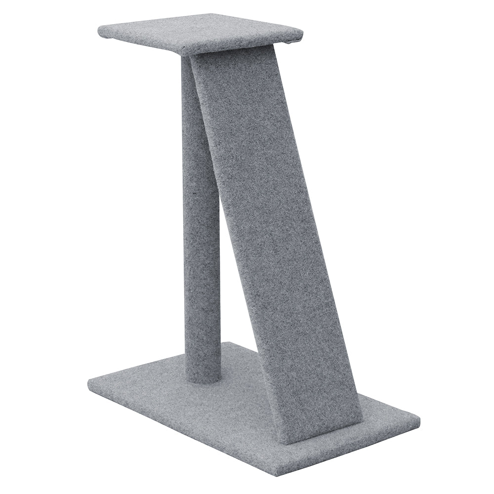 Deluxe 82cm Cat Tree Tower with Scratching Post, Slide, and Cozy Condo