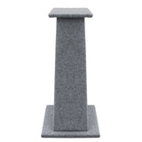 Deluxe 82cm Cat Tree Tower with Scratching Post, Slide, and Cozy Condo - Top-Down View