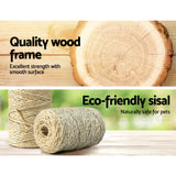 Feline Paradise 100cm Multi-Level Scratching Post and Condo Tree with Plush Steps - Extra Image