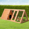 i.Pet Rabbit Hutch Wooden Chicken Coop Pet Hutch 119cm x 51cm x 44cm