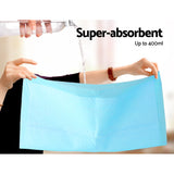 200-Pack Super Absorbent Indoor Puppy & Cat Training Pads - 60 x 60cm Disposable Toilet Solutions - 45-Degree Angle
