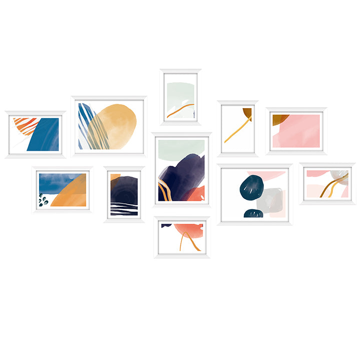 Artiss 11-Piece White Wall Photo Frame Collection for Cherished Memories