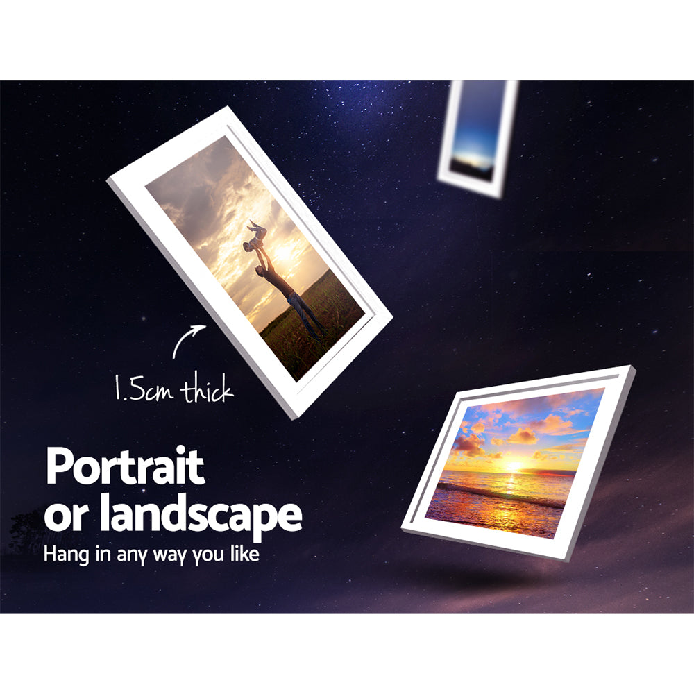 Artiss 11-Piece White Wall Photo Frame Collection for Cherished Memories