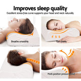 Ultimate Sleep Comfort Natural Latex Pillow Pair - 45-Degree Angle