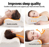 Giselle Sustainable Natural Latex Luxury Sleep Pillow - Rear View