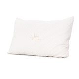 Giselle Premium Set of 2 Bamboo Shredded Memory Foam Pillows - Side View