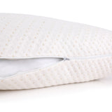 Giselle Premium Set of 2 Bamboo Shredded Memory Foam Pillows - 45-Degree Angle