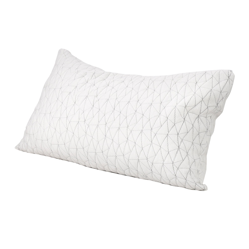 Giselle Luxury Set of 2 Rayon Memory Foam Pillows for Ultimate Comfort