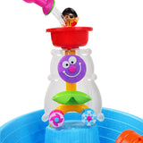 Keezi 20-Piece Pirate Adventure Sand and Water Play Set for Kids - Blue - Rear View