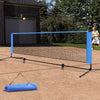 Everfit Portable Sports Net Stand Badminton Volleyball Tennis Soccer 3m 3ft Blue