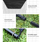 Everfit XL Soccer Rebounder Net - Portable Training Goal for Volley and Football Skills - Top-Down View