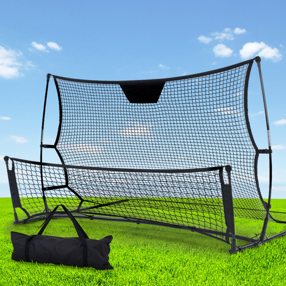 Everfit XL Soccer Rebounder Net - Portable Training Goal for Volley and Football Skills