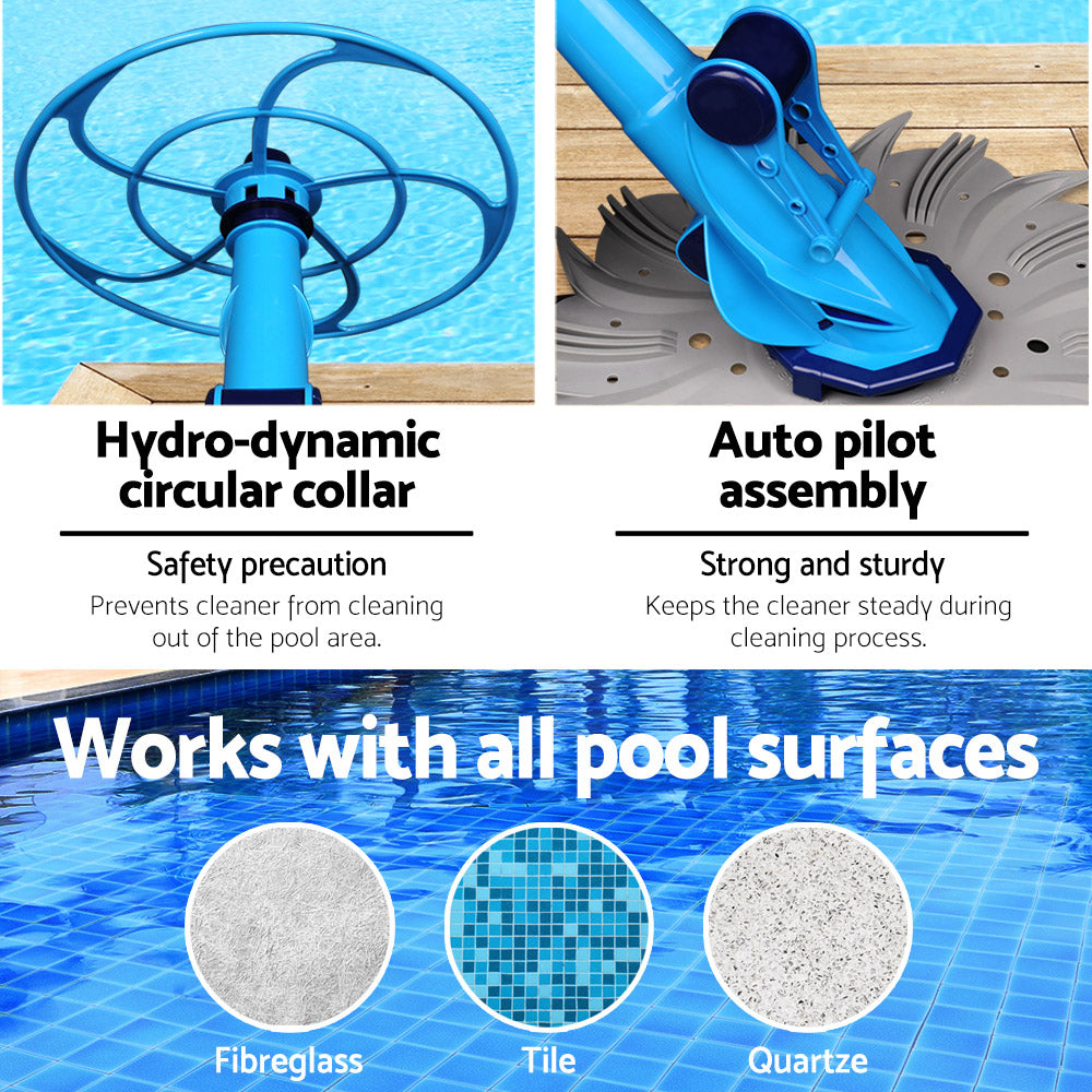 Automatic Aquabuddy Pool Cleaner and Leaf Catcher for Effortless Cleaning