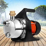 High-Efficiency 1500W Stainless Steel Garden Water Pump - Close-Up Angle