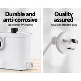 High-Performance Macerator Pump for Sewage and Waste Management in Marine and Basement Applications - Low Angle