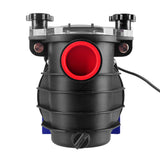 Heavy-Duty 1200W Pool Pump for Salt and Chlorine Water - Side View