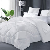 Queen Size Sustainable 400GSM Bamboo-Microfiber Luxury Quilt - Low Angle
