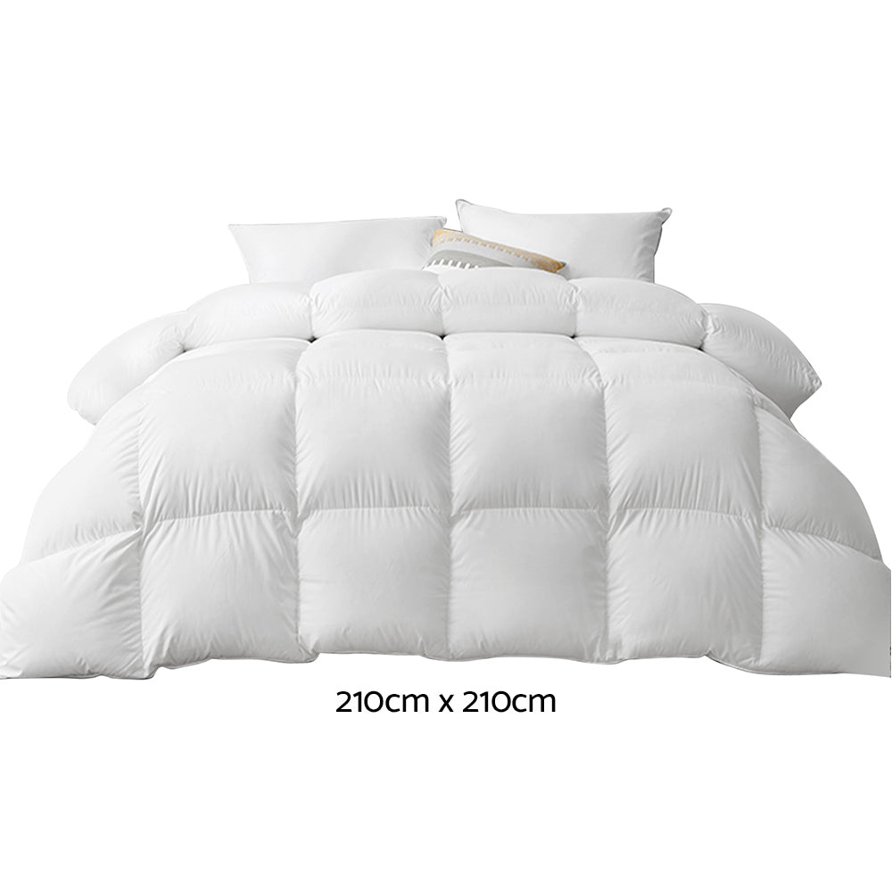 Luxurious 700GSM Queen Size Goose Down Feather Quilt by Giselle Bedding