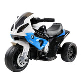 BMW S1000RR Kids Electric Ride-On Motorcycle - Blue, Licensed Mini Motorbike for Ages 3+