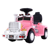 Kids Electric Ride-On Truck Toy - Rigo Pink Battery-Powered Car for Children