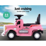 Kids Electric Ride-On Truck Toy - Rigo Pink Battery-Powered Car for Children - Extra Image