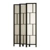 Artiss Ashton Room Divider Screen Privacy Wood Dividers Stand 6 Panel Black