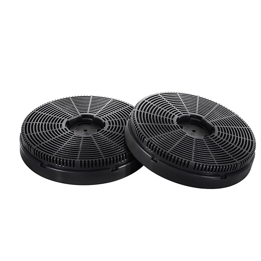 Devanti Replacement Carbon Filters for Ductless Range Hoods - Odour Absorbing Charcoal Filters