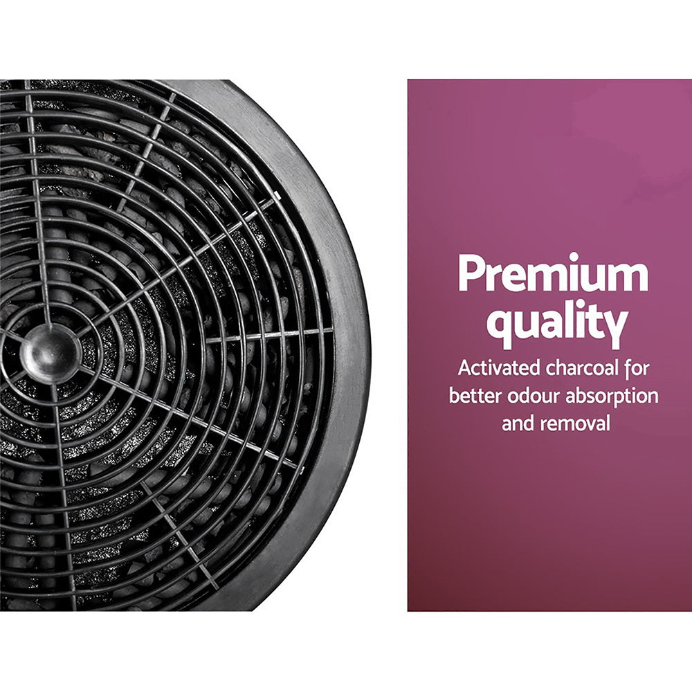 Devanti Replacement Carbon Filters for Ductless Range Hoods - Pyramid Range Hood Compatible
