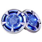 Dual 6.5-Inch LED Illuminated Car Speaker System