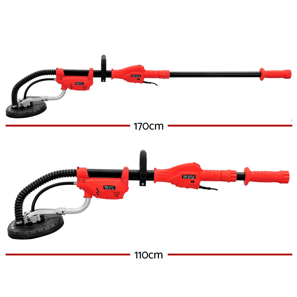 Professional 6-Speed Dust-Free Drywall Sander with Adjustable Head and Extendable Arm