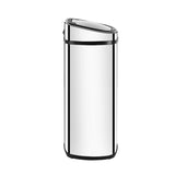 58L Automatic Stainless Steel Sensor Trash Bin - 45-Degree Angle