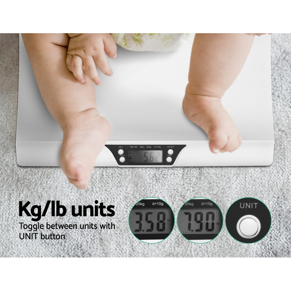 Digital Infant Weight Scale with Hold Function for Babies and Pets