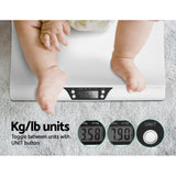 Digital Infant Weight Scale with Hold Function for Babies and Pets - Rear View
