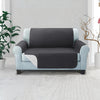 Artiss Sofa Cover Quilted Couch Covers Lounge Protector Slipcovers 2 Seater Dark Grey