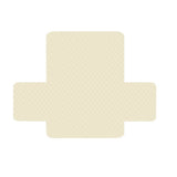 Quilted Khaki Sofa Protector Cover for 2-Seater Couch by Artiss - Front View