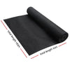 Instahut 70% Sun Shade Cloth Shadecloth Sail Roll Mesh 1.83x10m 175gsm Black